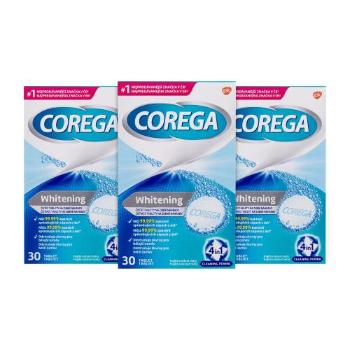 Corega Tabs Whitening Trio čisticí tablety a roztoky Čisticí tablety 3 x 30 tablet unisex