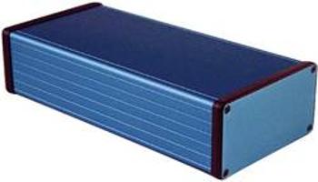 Univerzální pouzdro hliníkové Hammond Electronics, (d x š x v) 220 x 103 x 53 mm, modrá