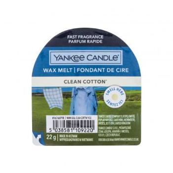 Yankee Candle Clean Cotton 22 g vonný vosk unisex