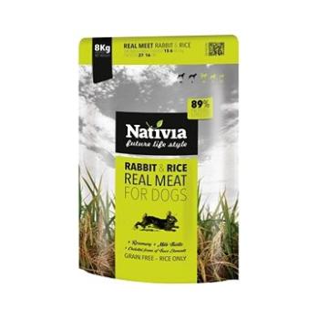 Nativia Real Meat - Rabbit & Rice 8 kg (8595045403180)