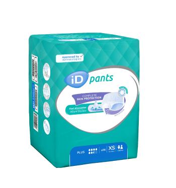 iD Pants X-Small Plus plenkové kalhotky navlékací 14 ks