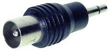 Adaptér jack jack zástrčka 3,5 mm - koaxiální zástrčka TRU COMPONENTS 1559817, mono, pólů 2, 1 ks