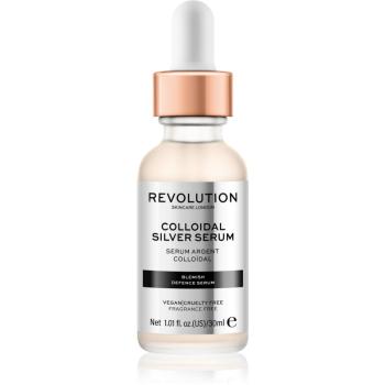 Revolution Skincare Colloidal Silver Serum zklidňující sérum pro problematickou pleť, akné 30 ml
