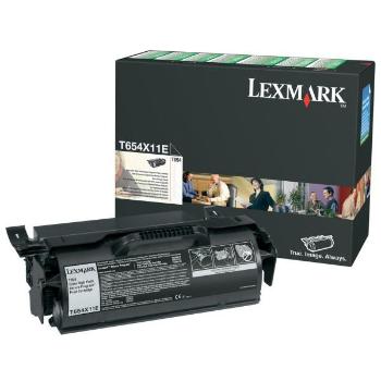 LEXMARK T654 (T654X11E) - originální toner, černý, 36000 stran