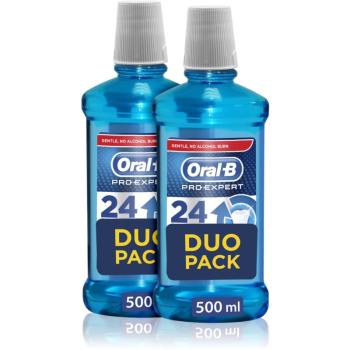 Oral B Pro-Expert Professional Protection ústní voda pro citlivé zuby a dásně 2x500 ml