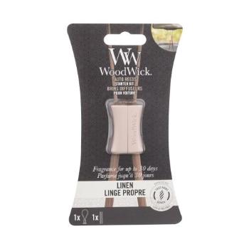 WoodWick Linen Auto Reeds Starter Kit 1 ks vůně do auta unisex