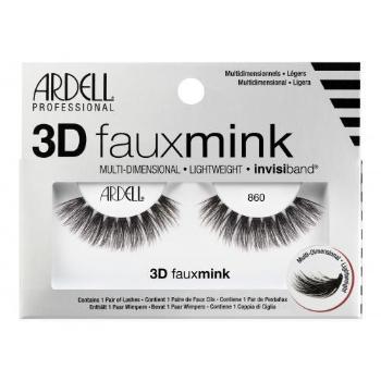 Ardell 3D Faux Mink 860 1 ks umělé řasy pro ženy Black