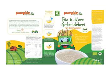 Pumpkin Organics BIO 6zrnná kaše s pohankou 200 g