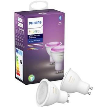 Philips Hue White and Color ambiance 4.3W GU10 set 2ks (929001953112)