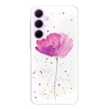 Odolné silikonové pouzdro iSaprio - Poppies - Samsung Galaxy A55 5G