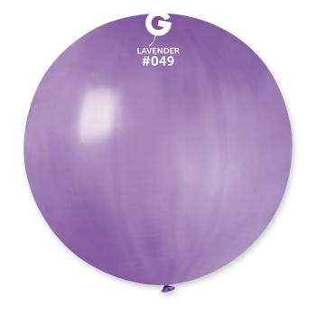 Gemar Kulatý pastelový balonek 80 cm levandulový