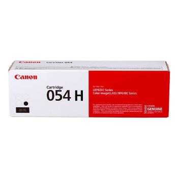 CANON 054H BK - originální toner, černý, 3100 stran