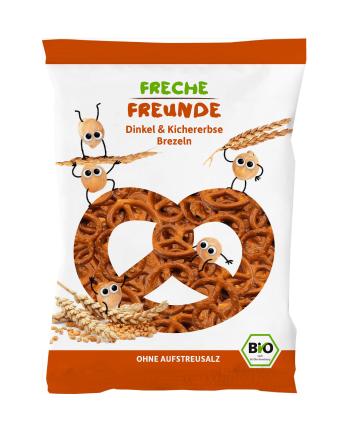 Freche Freunde BIO Špaldové preclíky s cizrnou 75 g