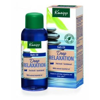Kneipp Deep Relaxation Bath Oil Patchouli & Sandalwood 100 ml koupelový olej unisex