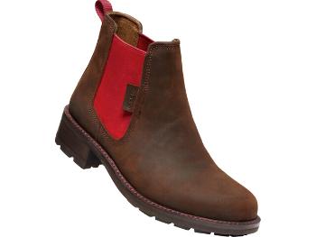 Keen OREGON CITY CHELSEA W snuff/tibetan red Velikost: 38