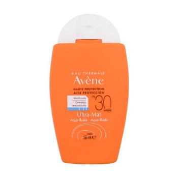 Avene Sun Ultra-Mat Aqua Fluid SPF30 50 ml opalovací přípravek na obličej unisex poškozená krabička na smíšenou pleť; na mastnou pleť