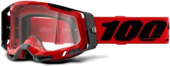 100% Racecraft 2 Goggle Red - Clear Lens uni