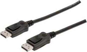 Kabel DisplayPort, vidlice ⇔ vidlice, 5 m, černý