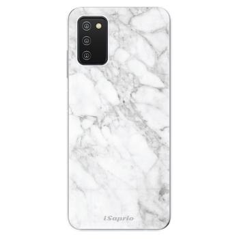 Odolné silikonové pouzdro iSaprio - SilverMarble 14 - Samsung Galaxy A03s