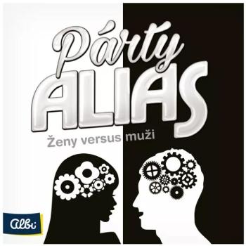 ALBI PÁRTY ALIAS ŽENY VERSUS MUŽI Párty hra, bílá, velikost