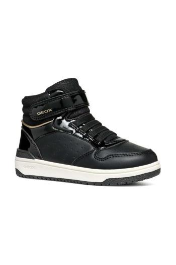 Dětské sneakers boty Geox WASHIBA černá barva, J36HXA.5402