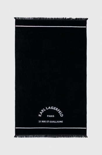Osuška Karl Lagerfeld černá barva