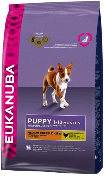 Eukanuba PUPPY/JUNIOR medium - 15kg