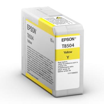 EPSON T8504 (C13T850400) - originální cartridge, žlutá, 80ml