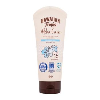 Hawaiian Tropic Aloha Care Protective Sun Lotion SPF15 180 ml opalovací přípravek na tělo unisex