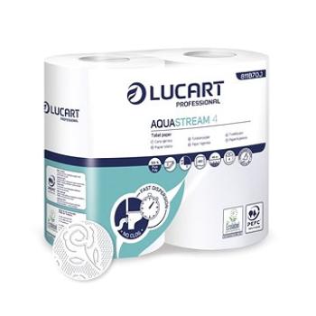 Lucart Aquastream 4 - toaletní papír, 4 ks (811B70)