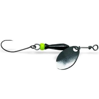 Jigovkycz třpytka classic barbless black (black/chartreuse body) - 2