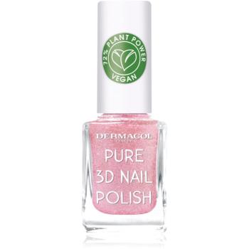 Dermacol Pure 3D lak na nehty odstín 05 Rose Veil 11 ml