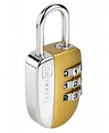 Go Travel zámek Secure Lock gold