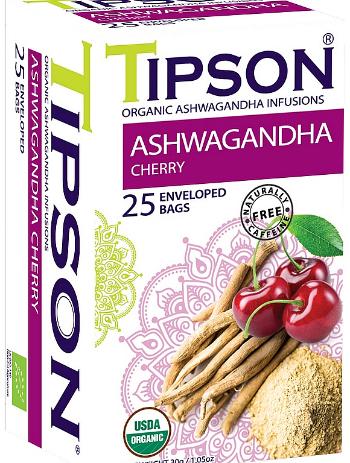 Tipson BIO Ashwagandha Cherry 25 x 1.2 g