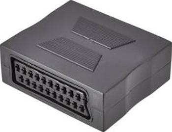 SCART TV, přijímač adaptér SpeaKa Professional SP-7870348, černá