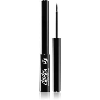 W7 Cosmetics Aye Aye Captain tekuté oční linky odstín Black 5 ml