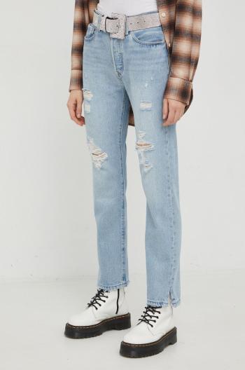 Džíny Levi's 501 Jeans dámské, high waist