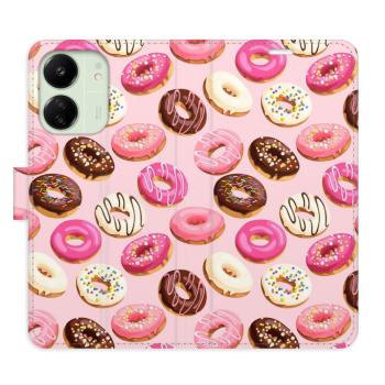 Flipové pouzdro iSaprio - Donuts Pattern 03 - Xiaomi Redmi 13C