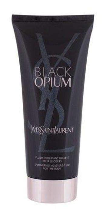 Yves Saint Laurent Black Opium - tělové mléko se třpytkami 200 ml, 200ml