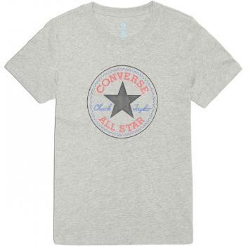Converse CHUCK PATCH NOVA TEE Dámské tričko, šedá, velikost S
