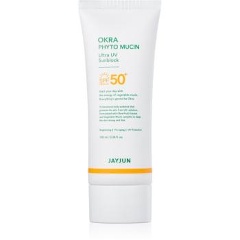 Jayjun Okra Phyto Mucin ochranný krém na opalování SPF 50+ 100 ml