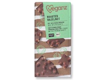 Veganz Čokoláda s praženými lískovými ořechy, Bio 90 g