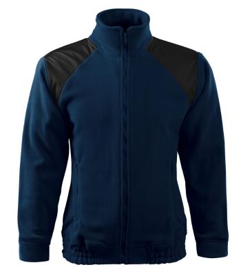 MALFINI Fleecová mikina Jacket Hi-Q - Námořní modrá | M