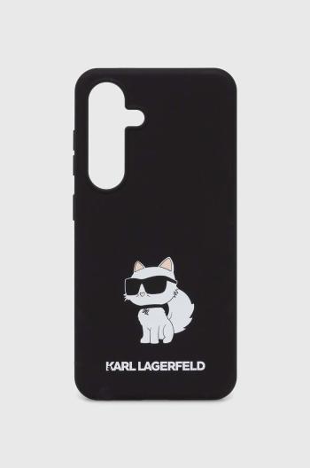 Obal na telefon Karl Lagerfeld S24 S921 černá barva