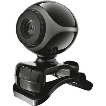 Trust Exis Webcam, černo-stříbrná (17003)