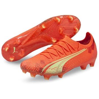 Puma ULTRA ULTIMATE FG/AG Pánské kopačky, oranžová, velikost 40.5