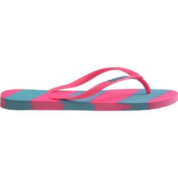 HAVAIANAS SLIM COLOR FUN Dámské žabky, růžová, velikost 37/38