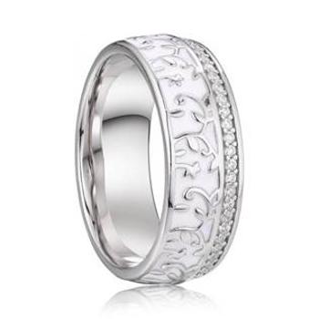 7AE AN1037 Dámský snubní prsten stříbro AG 925/1000 - velikost 50 - AN1037-D-50