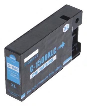 CANON PGI-1500-XL C - kompatibilní cartridge, azurová, 12ml