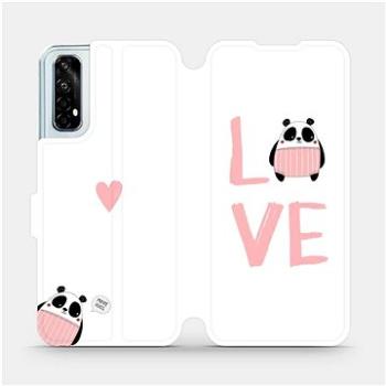 Flipové pouzdro na mobil Realme 7 - MH09S Panda LOVE (5903516410248)